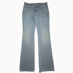 Gap Curvy Bootcut Jeans Womens Large 29x32 Blue Stretch Denim Mid Rise Pockets